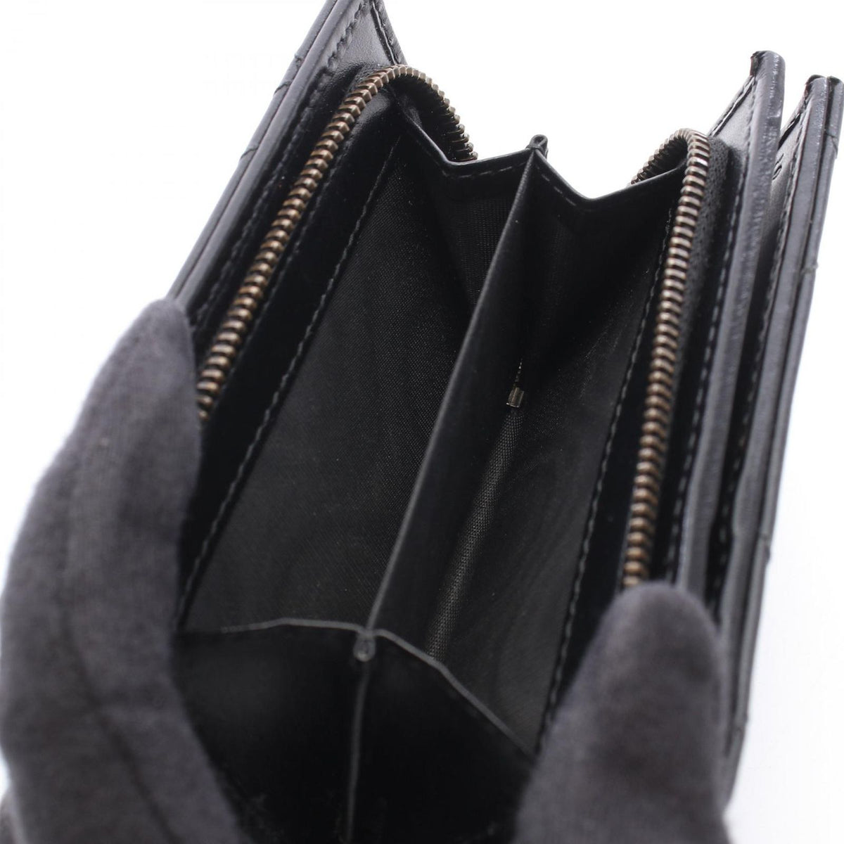 Gucci Bifold Wallet GG Marmont Black Leather Double — view 5
