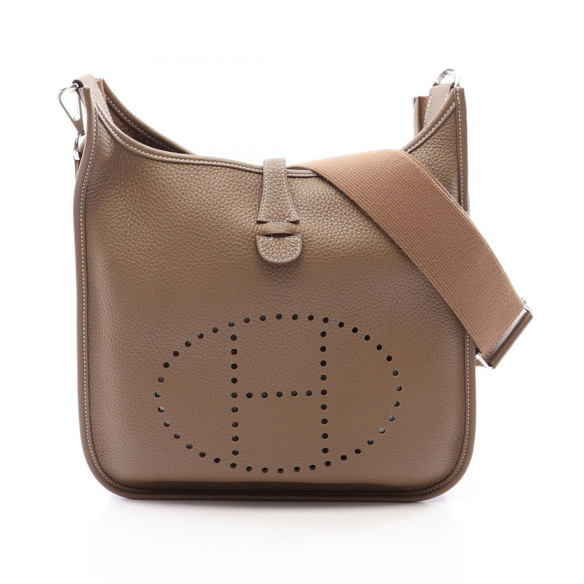 Hermes Shoulder Bag Evelyne 3 Trois PM Etoupe