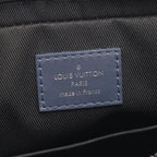 Louis Vuitton Shoulder Bag Duo Messenger Monogram Shadow Navy Leather — view 4