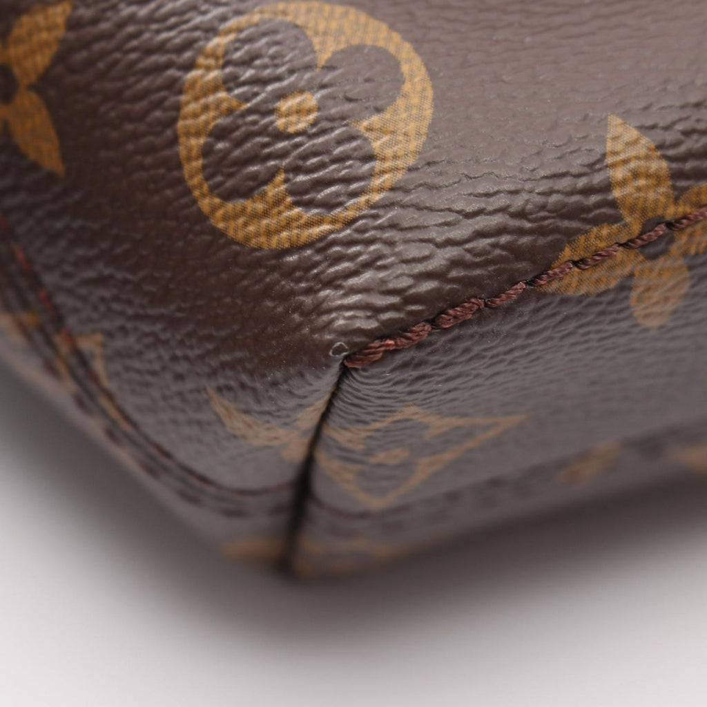 Louis Vuitton Shoulder Bag Magnetic Messenger Monogram Macassar Leather — view 6