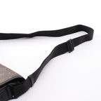 Louis Vuitton Shoulder Bag Magnetic Messenger Monogram Macassar Leather — view 8