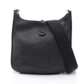 Hermes Shoulder Bag Evelyne 3 Trois PM Black Leather