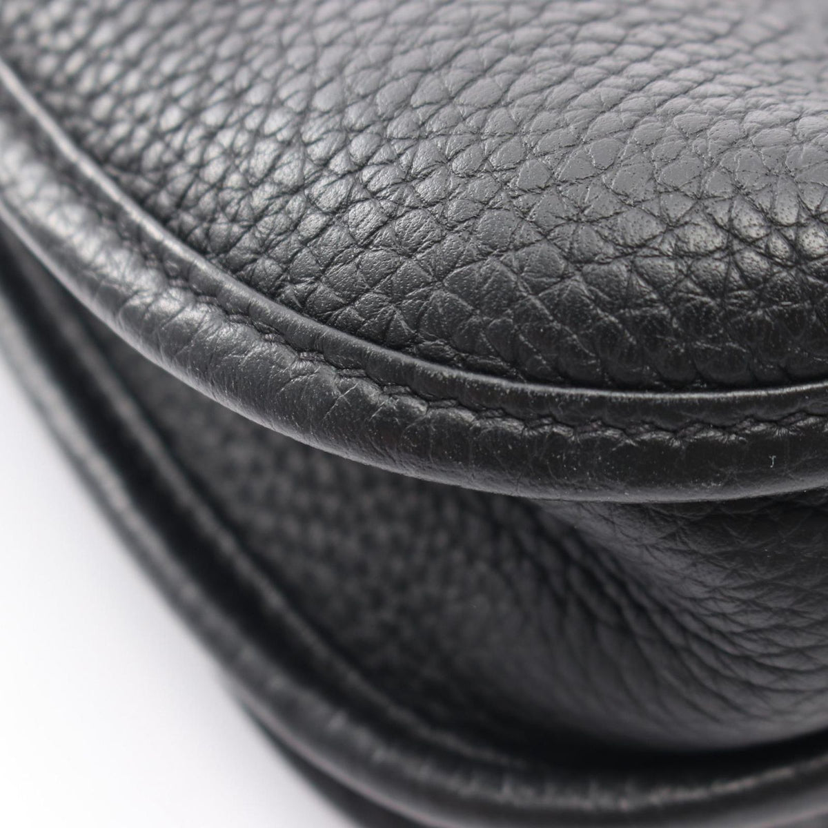 Hermes Shoulder Bag Evelyne 3 Trois PM Black Leather — view 6