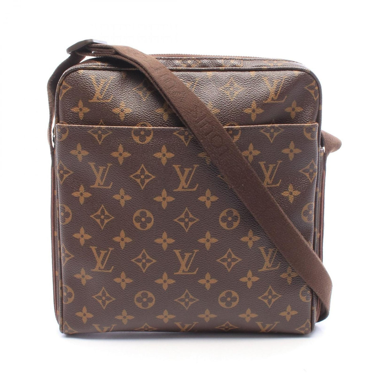 Louis Vuitton Shoulder Bag Trotteur Beaubourg Monogram Leather