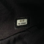 Chanel Shoulder Bag Quilted Black Caviar Leather CC Logo Chain — view 5