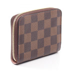 Louis Vuitton Coin Purse Zippy Damier Ebene Rose Ballerine — view 2