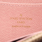 Louis Vuitton Coin Purse Zippy Damier Ebene Rose Ballerine — view 4