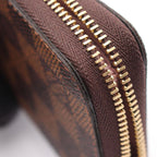 Louis Vuitton Coin Purse Zippy Damier Ebene Rose Ballerine — view 8