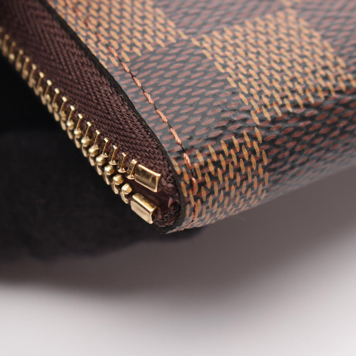 Louis Vuitton Coin Purse Zippy Damier Ebene Rose Ballerine — view 6