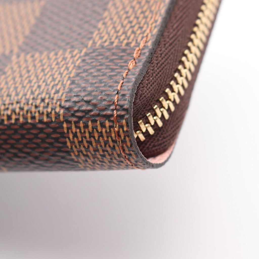 Louis Vuitton Coin Purse Zippy Damier Ebene Rose Ballerine — view 7