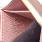 Louis Vuitton Coin Purse Zippy Damier Ebene Rose Ballerine — view 5