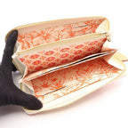 Louis Vuitton Round Wallet Zippy by the Pool Coral Leather — view 3