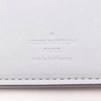 Louis Vuitton Bifold Wallet Portefeuille Brazza Damier Infini Pale Blue Leather — view 5