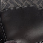 Fendi Shoulder Bag Black Gray Leather Square — view 7