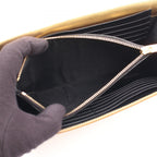 Saint Laurent Paris Shoulder Bag Metallic Gold Leather Chain Wallet — view 4