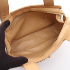 Chanel Handbag Quilted Beige Lambskin — view 3