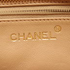 Chanel Handbag Quilted Beige Lambskin — view 4
