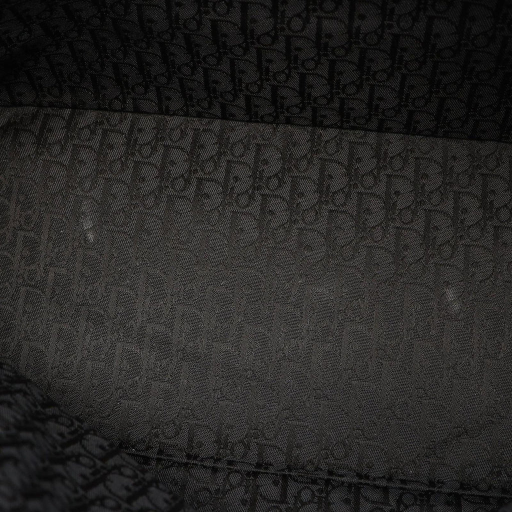 Dior Tote Street Chic Black Leather Canvas — view 5