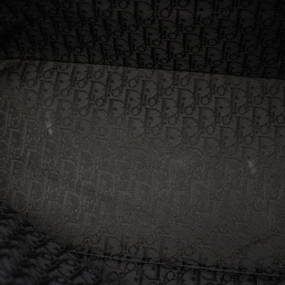 Dior Tote Street Chic Black Leather Canvas — view 5