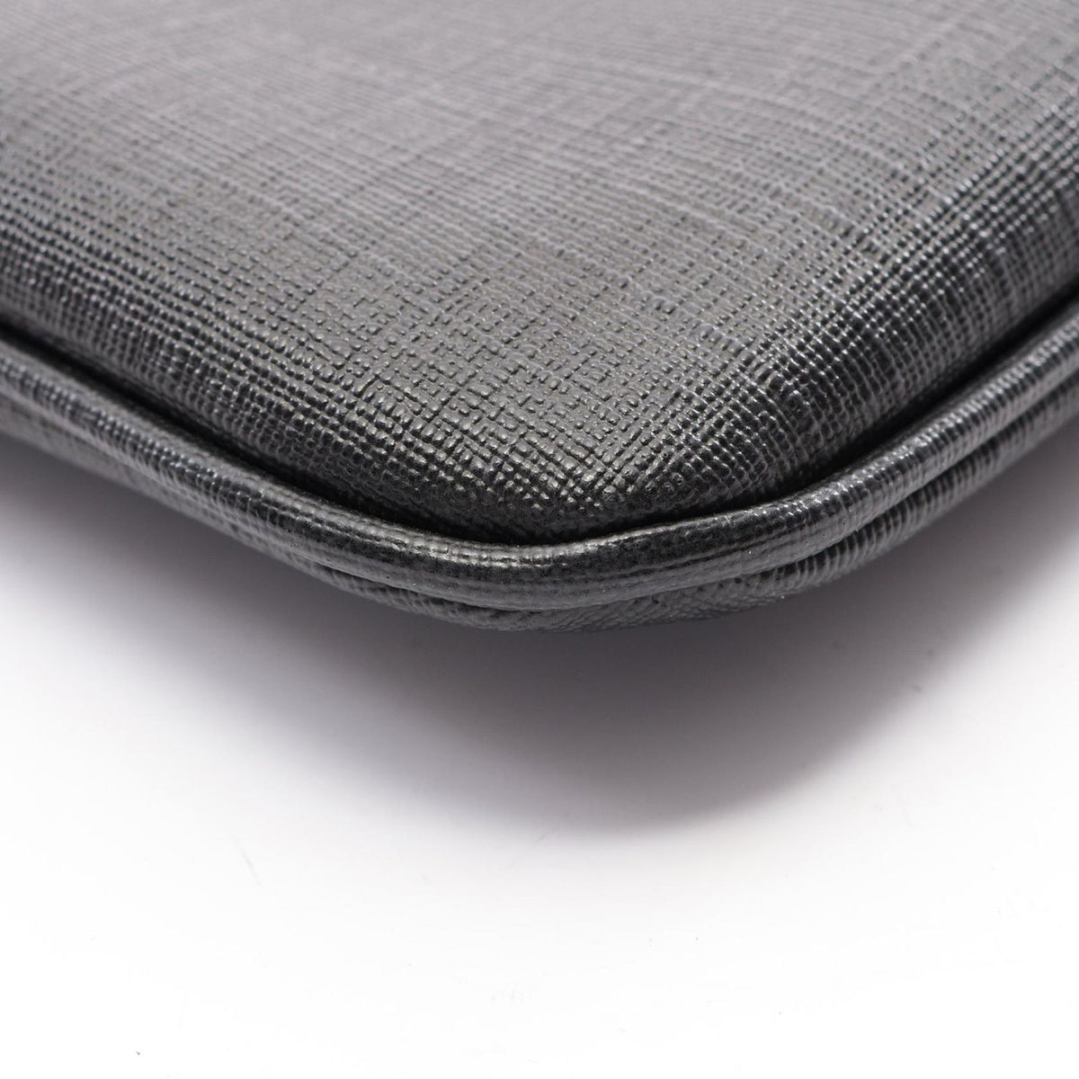 Fendi Shoulder Bag Zucca Black FF Logo — view 7