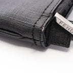 Fendi Shoulder Bag Zucca Black FF Logo — view 6