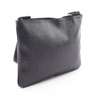 Fendi Shoulder Bag Zucca Black FF Logo — view 2