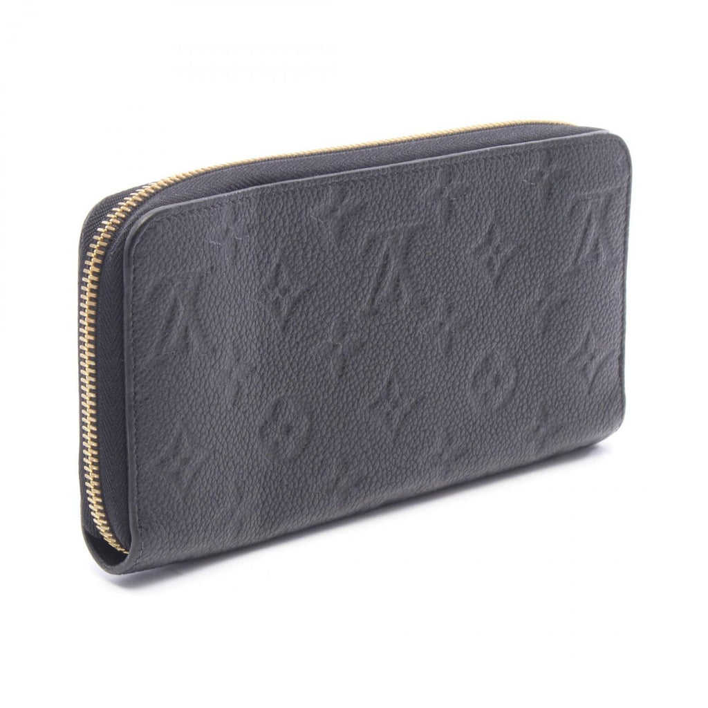 Louis Vuitton Round Wallet Zippy Monogram Empreinte Noir Leather — view 2