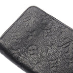 Louis Vuitton Round Wallet Zippy Monogram Empreinte Noir Leather — view 8