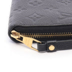 Louis Vuitton Round Wallet Zippy Monogram Empreinte Noir Leather — view 7