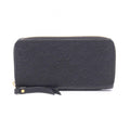 Louis Vuitton Round Wallet Zippy Monogram Empreinte Noir Leather
