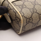 Gucci Shoulder Bag Ophidia GG Supreme Beige Off White Leather Mini — view 7