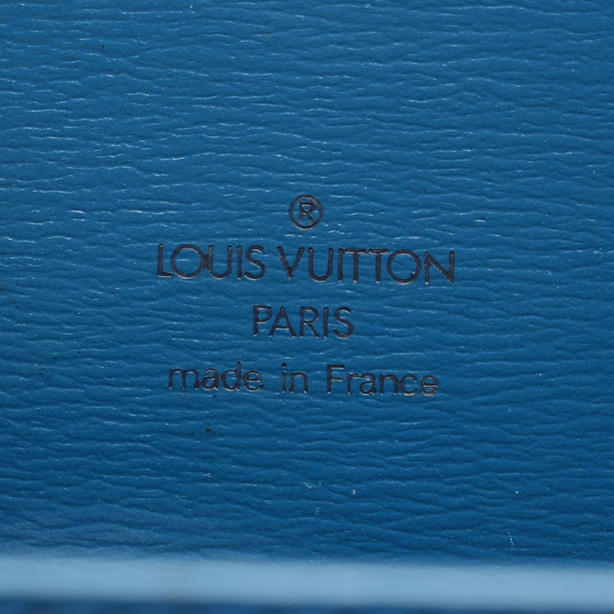 Louis Vuitton Shoulder Bag Capucines Epi Toledo Blue Leather — view 4
