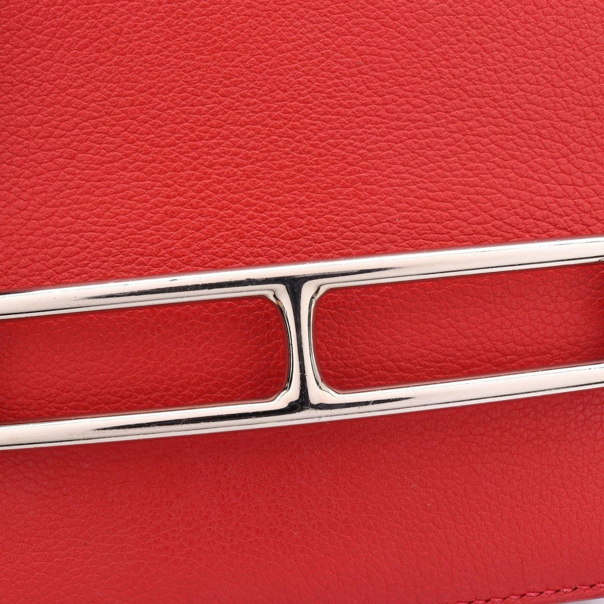 Hermes Shoulder Bag Sac Roulis Mini Rouge Garance — view 8