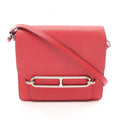 Hermes Shoulder Bag Sac Roulis Mini Rouge Garance