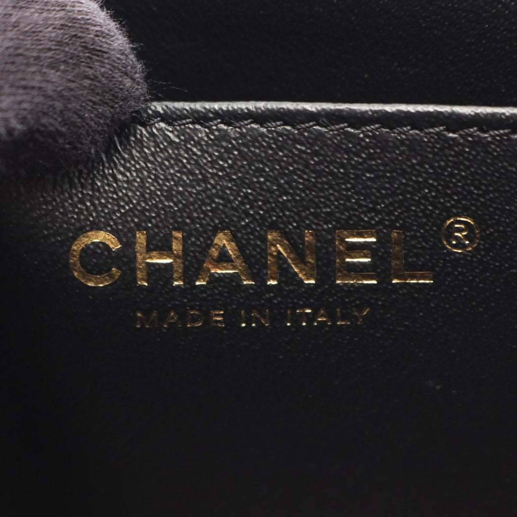 Chanel Shoulder Bag Trendy CC Black Lambskin Vanity 2-Way Chain — view 4