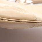 Gucci Shoulder Bag G Pattern Beige Suede Leather — view 6