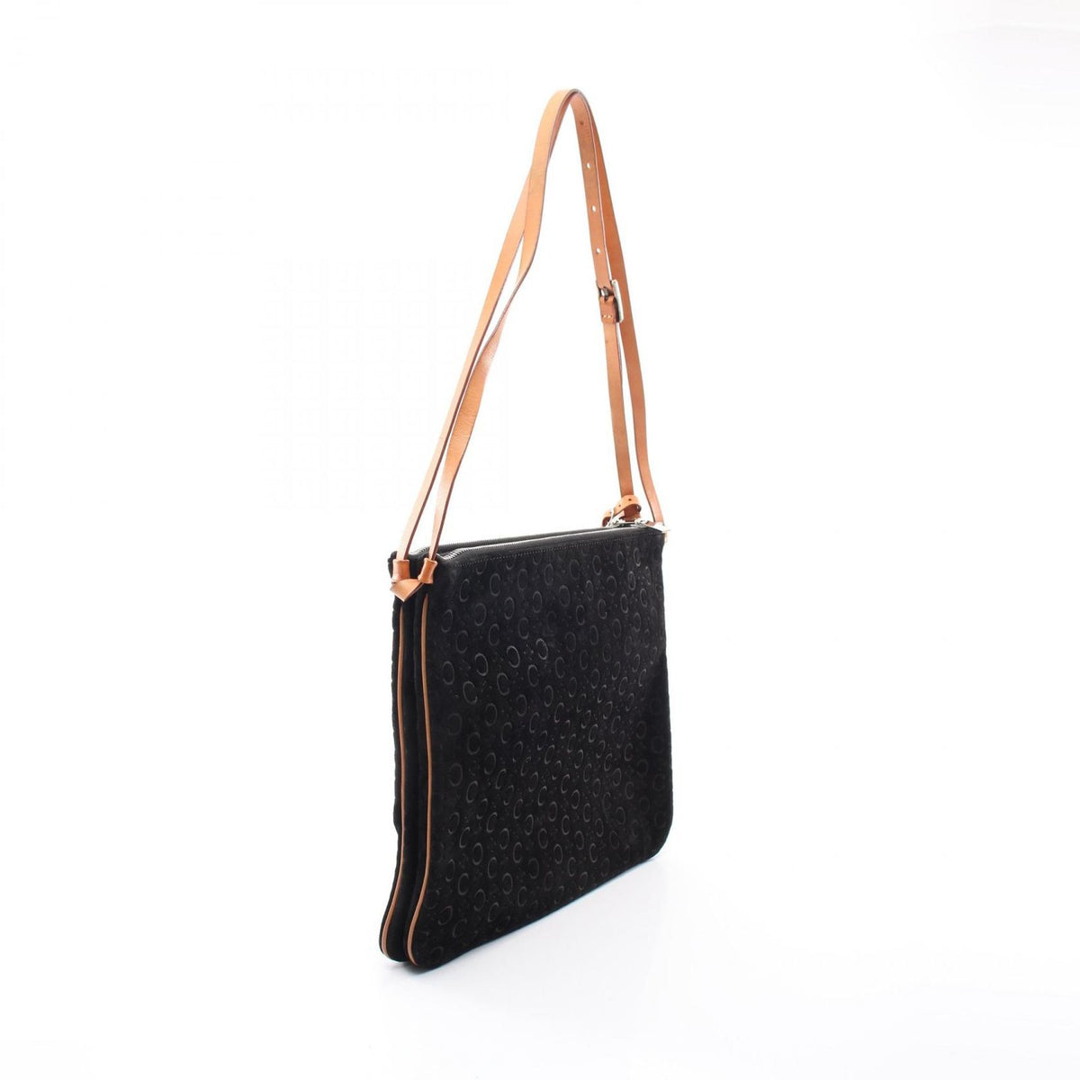 Celine Shoulder Bag C Macadam Twin Suede Leather — view 2