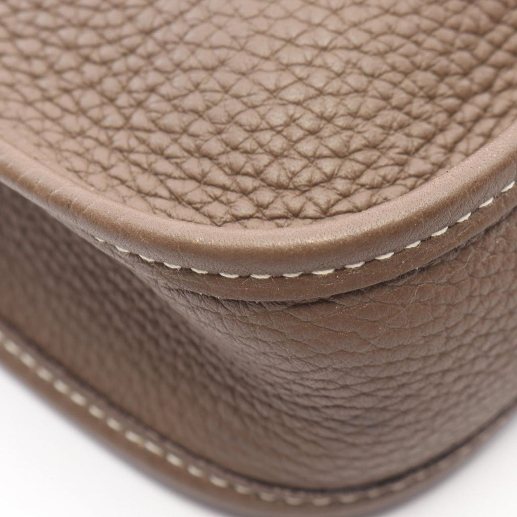 Hermes Shoulder Bag Evelyne TPM Amazon Etoupe Leather TPM — view 6