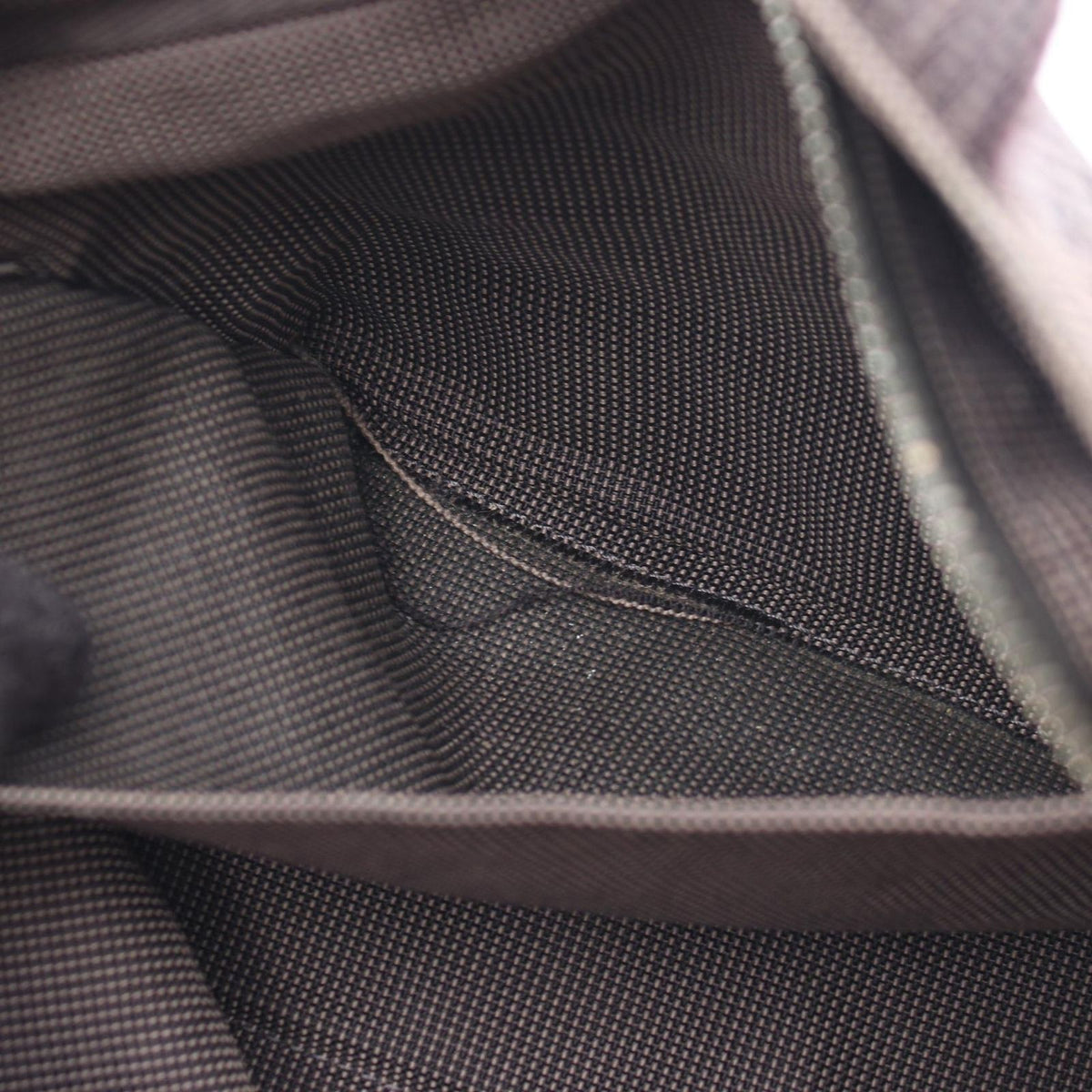 Hermes Tote Herline PM Gray Canvas — view 5