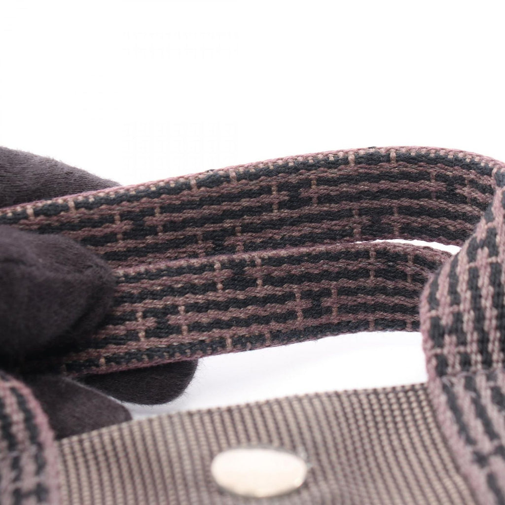 Hermes Tote Herline PM Gray Canvas — view 6
