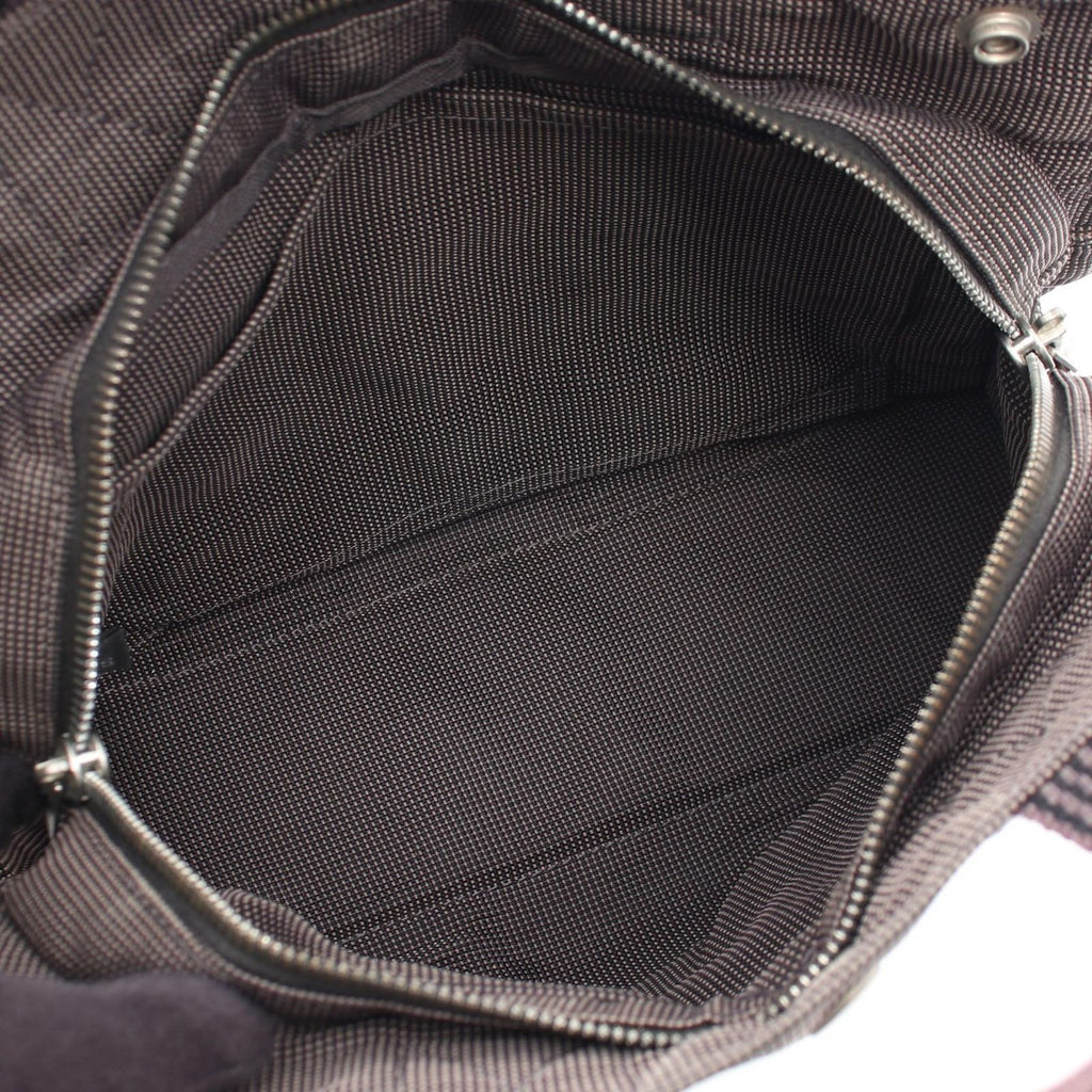 Hermes Tote Herline PM Gray Canvas — view 3