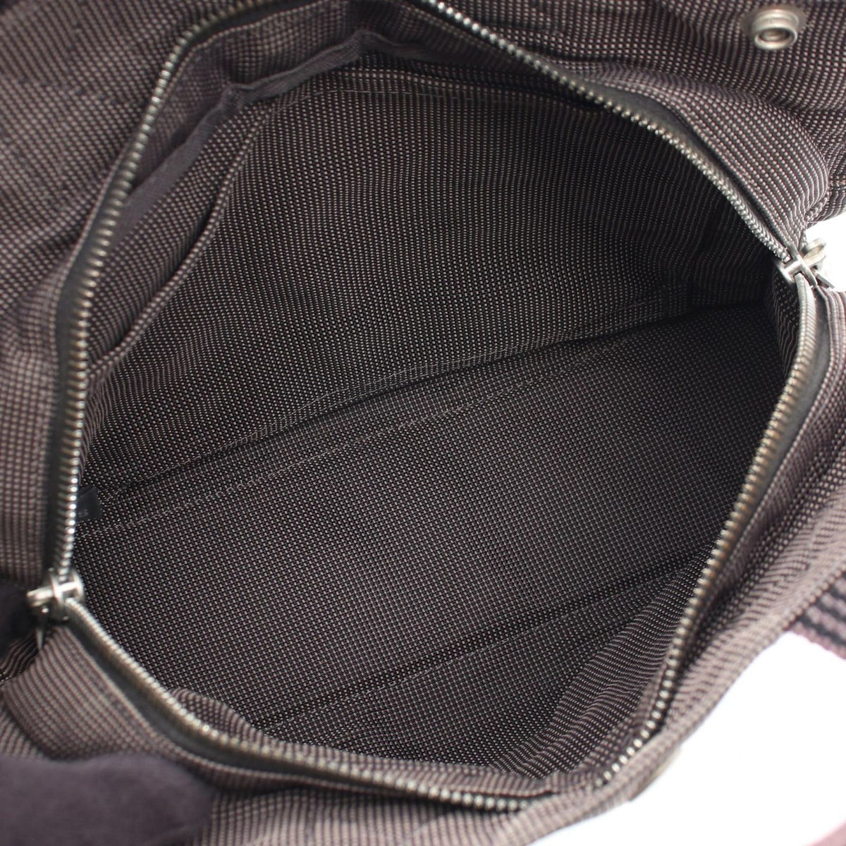 Hermes Tote Herline PM Gray Canvas — view 3