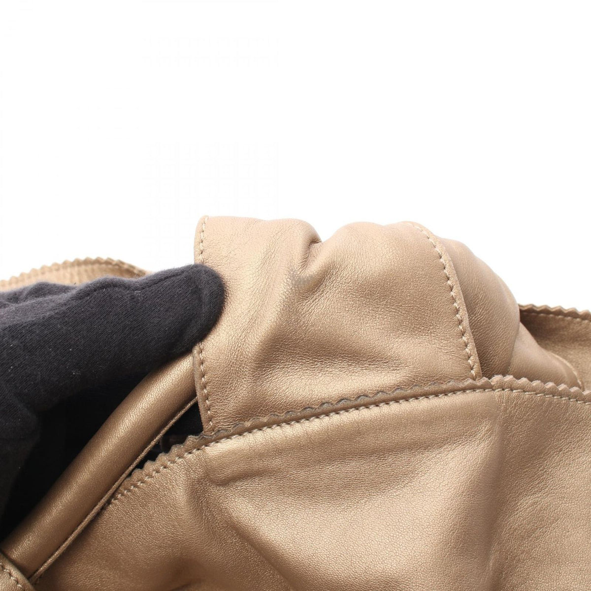 Loewe Handbag Nappa Aire Gold Leather — view 8