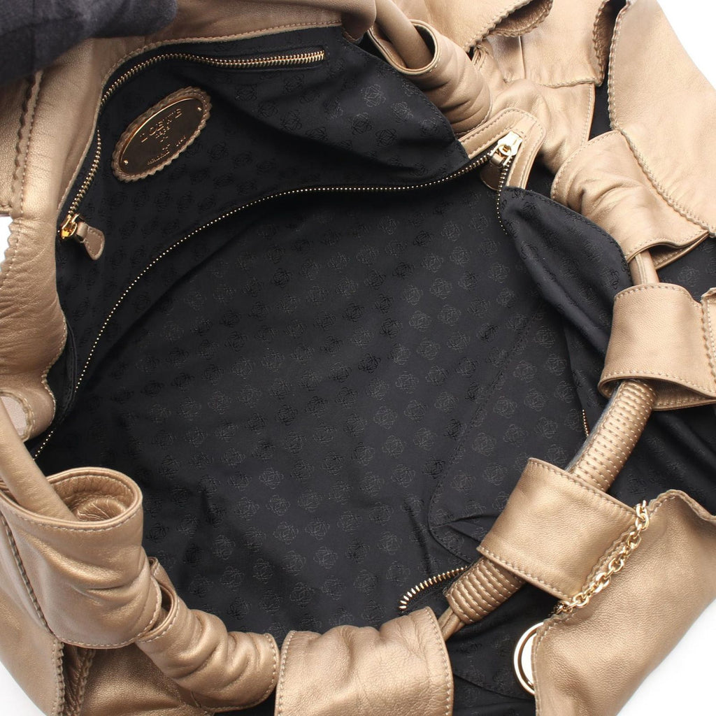 Loewe Handbag Nappa Aire Gold Leather — view 3