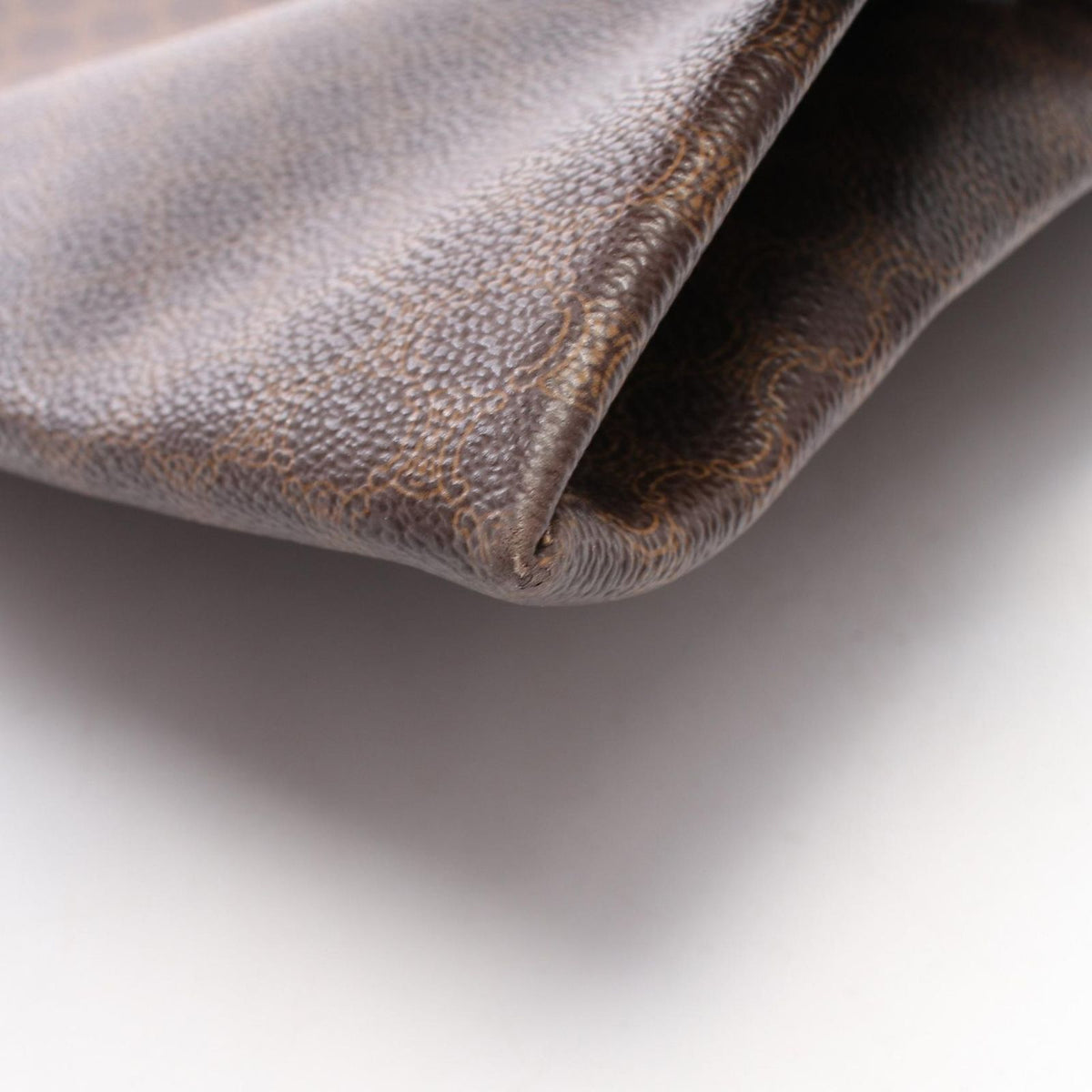 Celine Tote Macadam Brown Leather — view 7