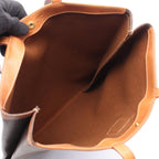 Celine Tote Macadam Brown Leather — view 3