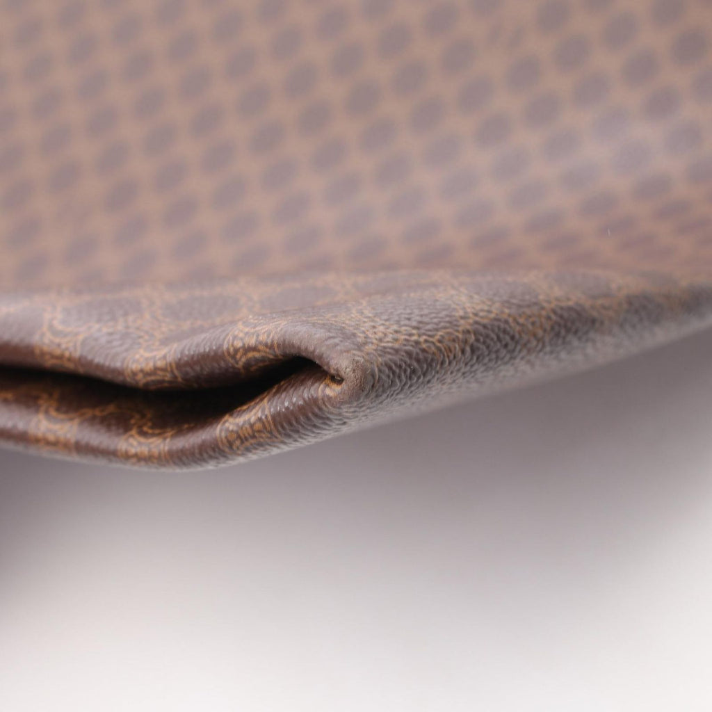 Celine Tote Macadam Brown Leather — view 8