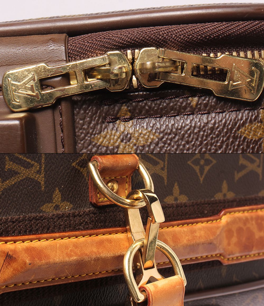 Louis Vuitton Carry Case Suitcase Pegase 55 Monogram Travel Bag — view 7