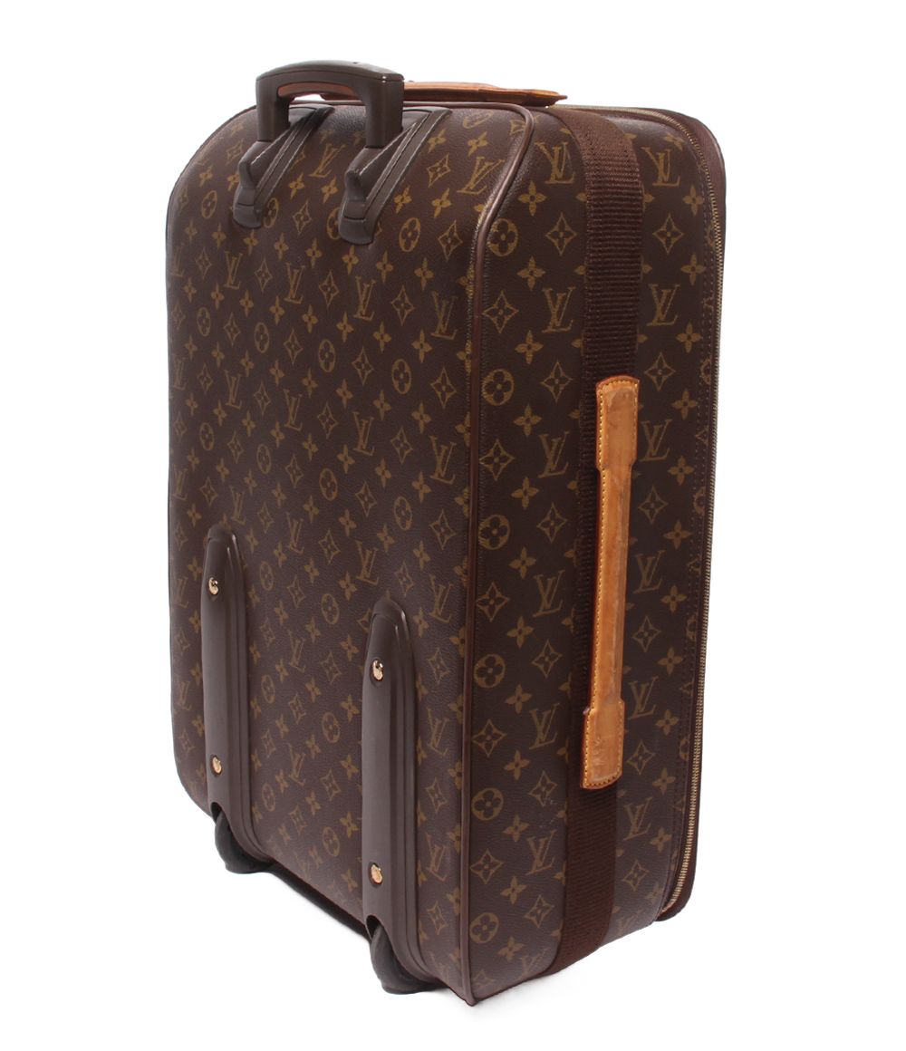 Louis Vuitton Carry Case Suitcase Pegase 55 Monogram Travel Bag — view 3