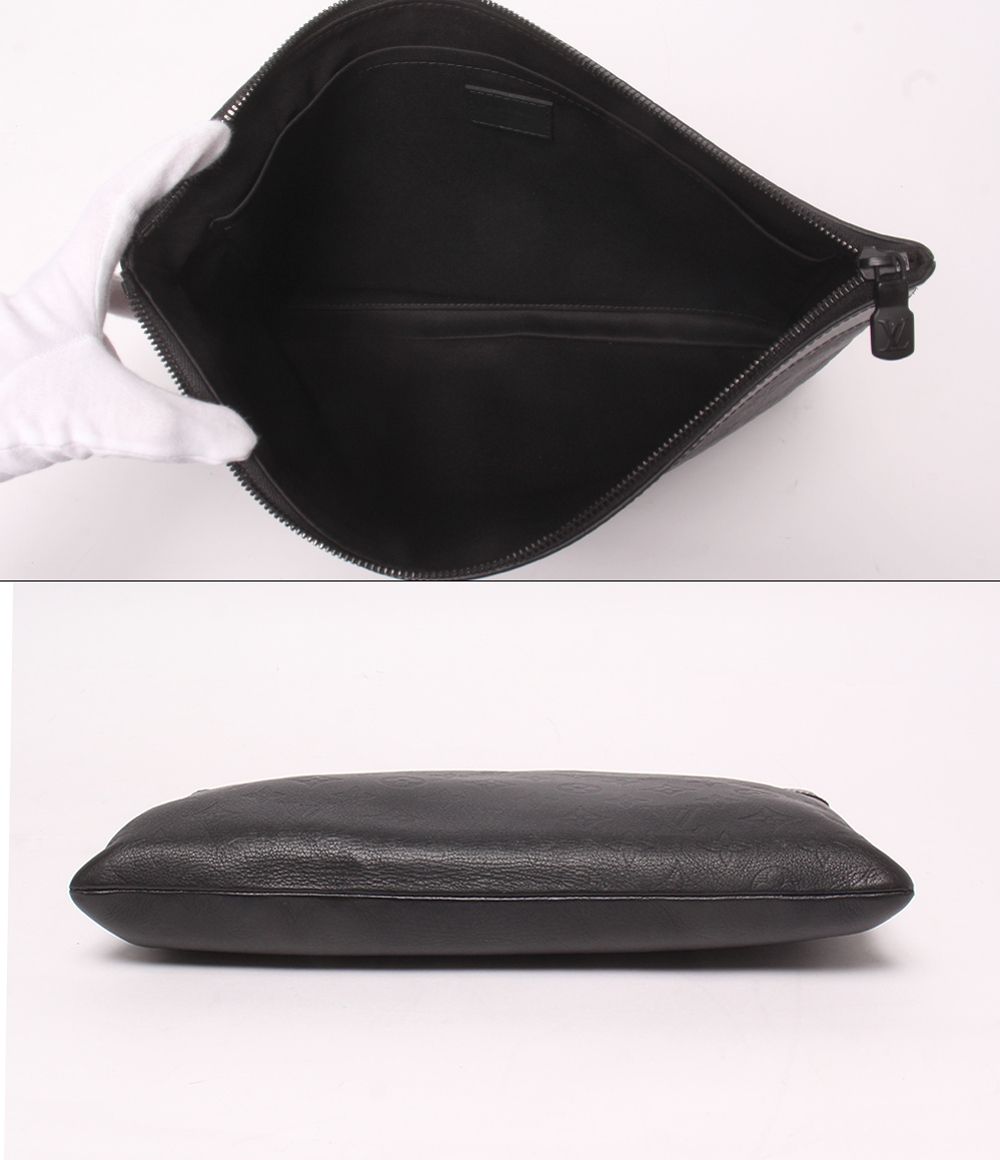 Louis Vuitton Clutch Pochette Discovery Monogram Shadow — view 4